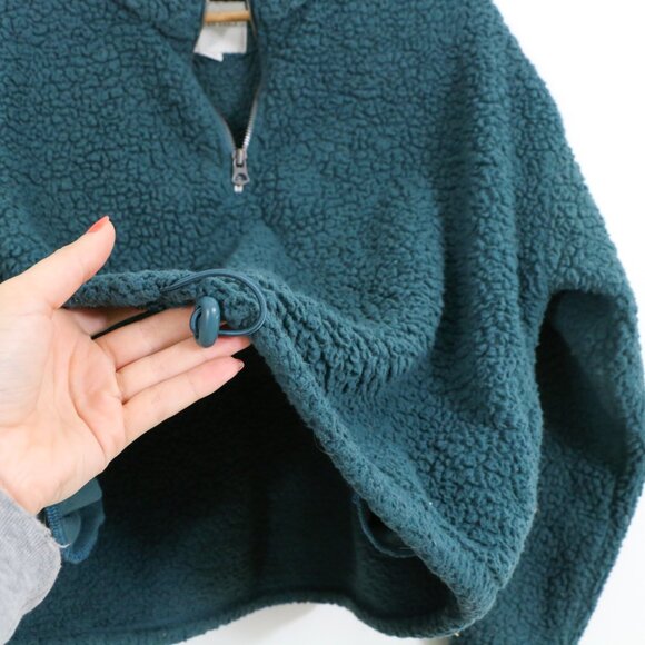 *American Eagle Sherpa Half Zip Pullover Jacket - Picture 5 of 8